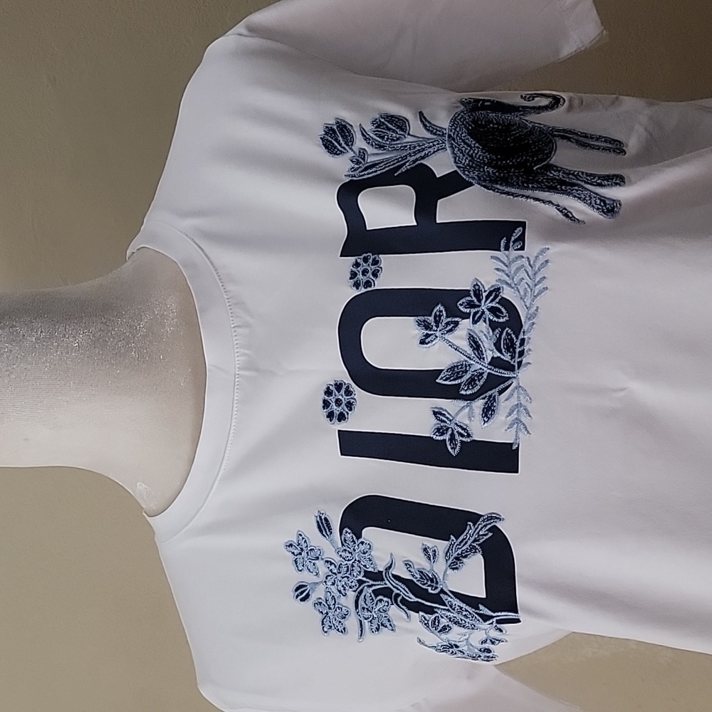 Embroidery Elephants Shirt